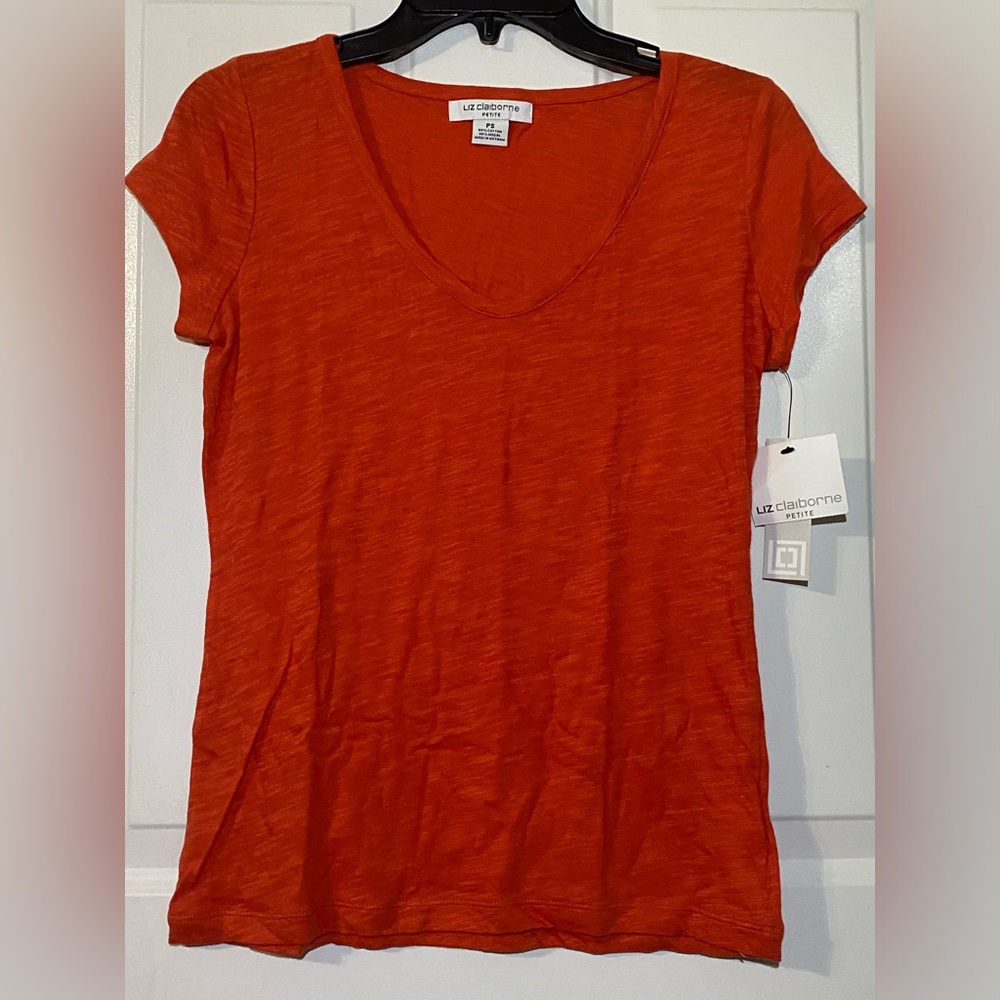 Liz Claiborne Mojave Modern Red Clay Women’s T-shirt